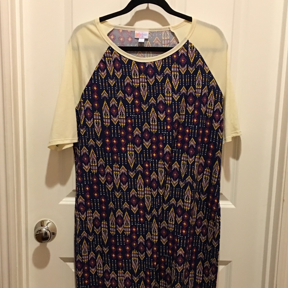 LulaRoe Julia Dress 2XL